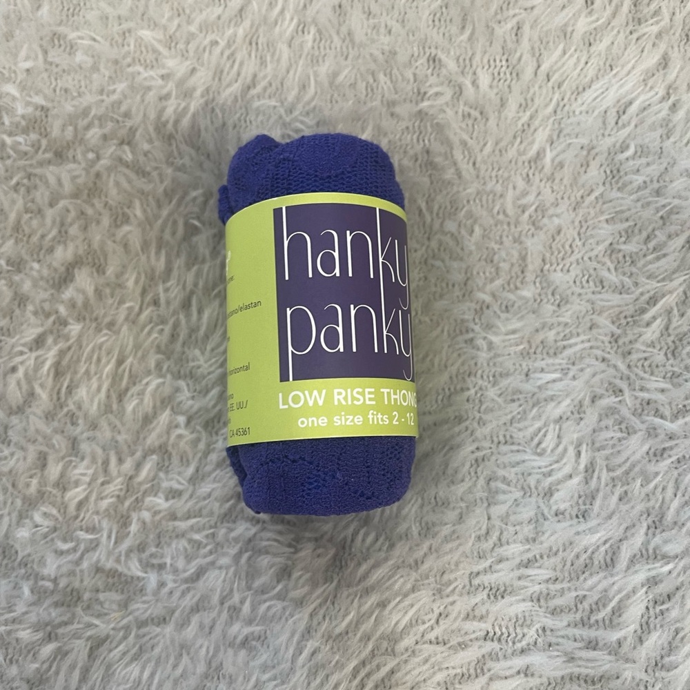 Hanky Panky thing